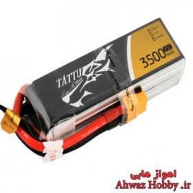 تصویر باتری لیتیوم پلیمر 3 سل 3500mAh با تخلیه دیس شارژ 35C ساخت Tattu - tattu-3s-11-1v-3500mah-35c-lipo-battery-pack - فروشگاه رباتیک اهواز هابی | خرید کوادکوپتر، ساخت مولتی روتور 