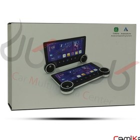 تصویر مانیتور خودرو پژو ۲۰۶ دایموند ۱۰.۱ اینچ لمسی 