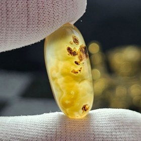 تصویر نگین سنگ طبیعی عقیق معدنی خراسانی کد 36096 