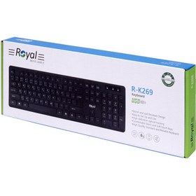 تصویر کیبورد Royal R-K269 Royal R-K269 Keyboard