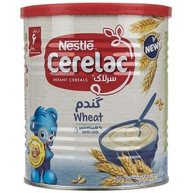 تصویر سرلاک گندم و شیر از پایان ۶ ماهگی نستله ۴۰۰ گرم Nestle Cerelac Wheat With Milk 400gr