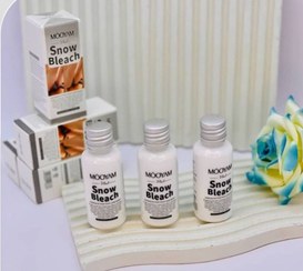 تصویر کرم روشن‌کننده و سفید کننده و ضد لک پوست نقاط حساس و بیکینی مویام Snow Bleach حجم ۳۰ میل درجه 1 