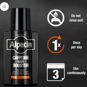 تصویر تونیک تقویت مو آلپسین مدل COFFEIN HAIR BOOSTER حجم 200 میل ALPECIN COFFEIN HAIR BOOSTER HAIR TONIC