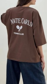 تصویر تیشرت باکسی تنیس 