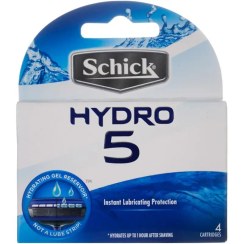 تصویر تیغ یدک شیک مدل Hydro 5 بسته 4 عددی تیغ یدک شیک مدل Hydro 5 بسته 4 عددی