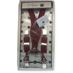 تصویر ساسبند چهار گیره مردانه زرشکی 