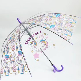 تصویر چتر یونیکورن ch22 - صورتی ch22