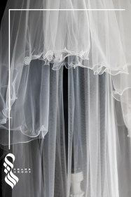 تصویر تور عروس پرنسسی 