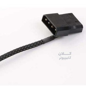 تصویر فن 12*12 کیس RGB دار مدل A1225L 12*12 RGB Case Fan Model A1225L