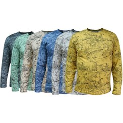 تصویر تیشرت آستین بلند مردانه طرح لی کد A1077 سایز ۳XL 