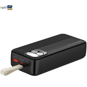 تصویر پاوربانک 30هزار میلی آمپر رسی مدل RPB-P38 Recci 30000 mAh Power Bank RPB-P38