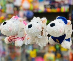 تصویر عروسک سگ پشمالو 