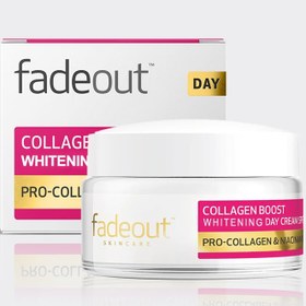 تصویر کرم روز کلاژن بوست فیداوت fadeout Collagen Boost Whitening Day Cream 50ml 