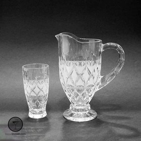 تصویر پارچ و لیوان آنجلیکا Angelica pitcher and glass