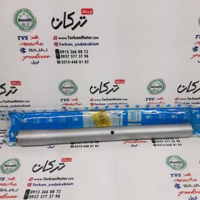 تصویر میله ( لوله ) فرمان موتور پالس 180 UG4 (بدون هندل ، زین دو تکه) و 200 و 220 (هرعدد) تک سوراخ اصلی 