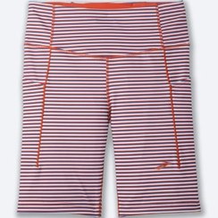 تصویر بایکر ورزشی بروکس زنانه Brooks Method 8″ Short Tight طرح دار BROOKS METHOD 8 SHORT TIGHT