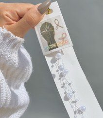 تصویر ریسه مو مروارید بندی 