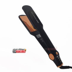 تصویر اتو مو ام کیو مدل UNIQUE WIDE صفحه پهن با صفحات تیتانیوم 