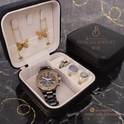 تصویر جعبه جواهر مشکی Princess Princess jewelry box