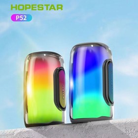 تصویر اسپیکر HOPESTAR مدل P52 قابلیت فلش بلوتوثکابل ایوایکس 