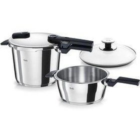 تصویر Fissler اجاق گاز فشار براق Vitaquick 6+3.5 لیتر Fissler Vitaquick Glossy Düdüklü Tencere 6+3,5 Litre