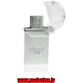 تصویر فلش مموری ویکو من مدل VC130 OTG ظرفیت 32 گیگابایت ا flash memory vicco 32G VC130 OTG flash memory vicco 32G VC130 OTG