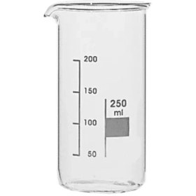 تصویر بشر شیشه ای 250 سی سی بلند 