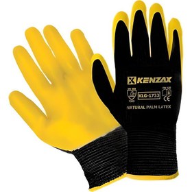 تصویر دستکش ایمنی ضد برش کنزاکس کد 1733 - مشکی 