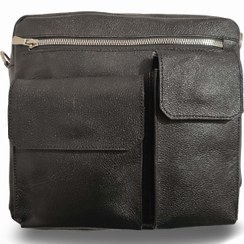 تصویر کیف دوشی چرم کد 011 