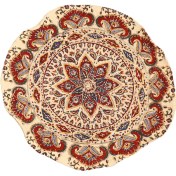 تصویر سفره قلمکار گرد 50 