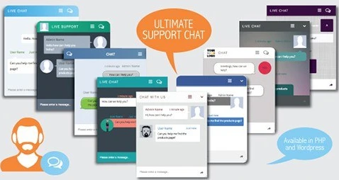 خرید و قیمت دانلود اسکریپت PHP چت Ultimate Support Chat | ترب