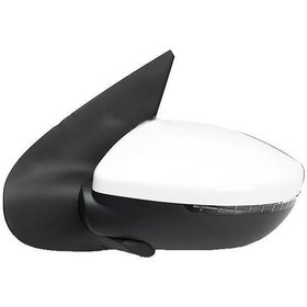 تصویر آینه بغل پژو 207 فولدینگ اتوماتیک چپ (تاشو برقی) | کروز Peugeot 207 automatic folding left side mirror