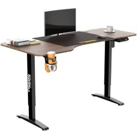 تصویر میز گیمینگ تویستد مایندز مدل Twisted Minds T Shaped Electric Twisted Minds T Shaped Electric height adjustable Left Gaming Desk