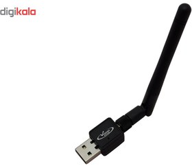 تصویر دانگل شبکه USB بی سیم VENOUS ونوس مدل PV-T920 آنتن بلند 300 Mbps 