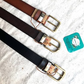 تصویر کمربند مردانه چرم گوچی 