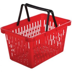 تصویر سبد خرید دستی پلاستیکی 