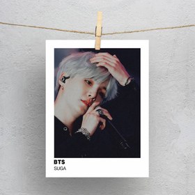 تصویر پولاروید بی تی اس یونگی 