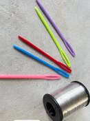 تصویر نخ و سوزن نایلونی ابزار بافتمو - نخ نامریی 