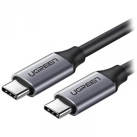 تصویر کابل Type-C به Type-C یوگرین مدل 50751 UGREEN USB-C 3.1 Male to Male GEN 1 Data Cable | 50751