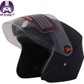 تصویر کلاه کاسکت شتاب بی فک Motorcycle helmet without jaw TSP R31