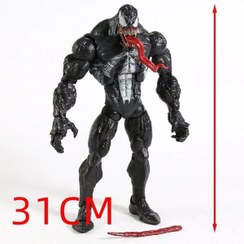 تصویر اکشن فیگور ونوم ۳۰ سانتیمتری مارول مفصلی 