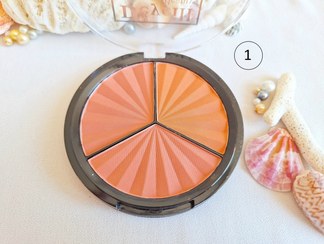 تصویر پالت رژگونه سه رنگ دایسل - 1 