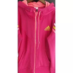 تصویر گرمکن ورزشی سویشرت ورزشی آدیداس adidas در پوشاک دوقلو 