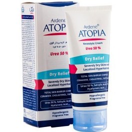 تصویر کرم لایه بردار پوست سری Atopia مدل Dry Relief آردن وزن 50 گرم لایه بردار