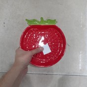 تصویر ظرف سرامیکی طرح گوجه فرنگی مناسب سرو تنقلات مارک بنیکو 