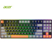 تصویر کیبورد ایسر مدل OKW216 RGB مخصوص بازی Acer OKW216 RGB Wired Gaming Keyboard
