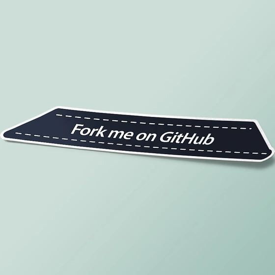 خرید و قیمت استیکر strip fork me on github | ترب