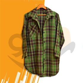 تصویر پیراهن پشمی چهار خانه Woolen shirt