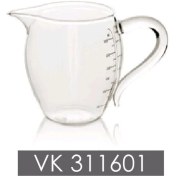 تصویر سس خوری 300ml شفاف بی وی کی B.V.K مدل Pirex کد (24) VK311601 