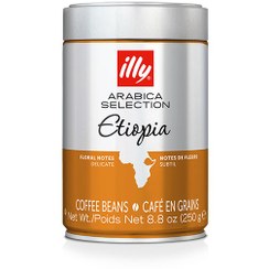 تصویر دون قهوه ایلی اتیوپی قوطی 250 گرمی illy ethipia coffee 250 gr